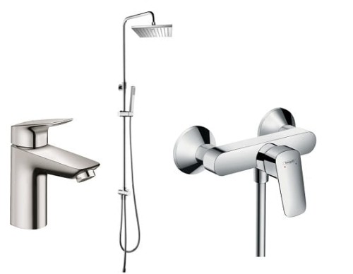 Hansgrohe Logis Set Kwadro prysznic