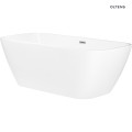 Oltens Millaa wanna wolnostojąca 170x78 cm owalna akrylowa biały połysk 12002000