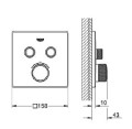 Grohtherm SmartControl 2-o. tech.