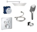 Grohe set. Grohtherm Smart Control SmartBox Auris Select deszczownica Kvadro