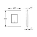 Grohe przycisk Even 38811KF0 tech.