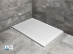 Radaway brodzik Teos F prostokątny , rozmiary od 90 cm , kolor biały z konglomeratu marmurowego 