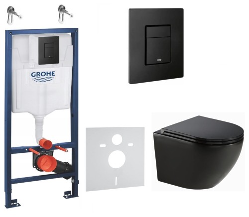 Grohe Even 38811KF0 + miska wc Soller Black