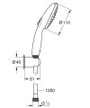 Grohe Tempesta 110  2f zestaw prysznicowy punktowy 27799003 tech.