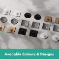 Hansgrohe DuoTurn E kwadrat chrom - jednouchwytowa bateria prysznicowa podtynkowa do 2 odbiorników, do iBox universal 2