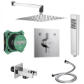 Hansgrohe DuoTurn iBox 2 set prysznicowy Tor deszczownica Slim