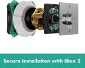 Hansgrohe DuoTurn E kwadrat chrom - jednouchwytowa bateria prysznicowa podtynkowa do 2 odbiorników, do iBox universal 2 opis techniczny