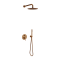 Excellent bateria Pi - zestaw prysznicowo-wannowy podtynkowy 3 funkcje , kolor miedziany szczotkowany AREX.SET.1247CB