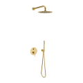 Excellent bateria Pi - zestaw prysznicowo-wannowy podtynkowy 3 funkcje , kolor złoty szczotkowany AREX.SET.1247GB