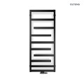 Oltens Flamma grzejnik łazienkowy 121x50 czarny mat 55015300