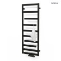 Oltens Flamma grzejnik łazienkowy 121x50 czarny mat 55015300