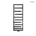 Oltens Flamma grzejnik łazienkowy 139x50 czarny mat 55016300