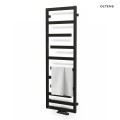 Oltens Flamma grzejnik łazienkowy 139x50 czarny mat 55016300
