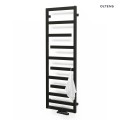 Oltens Flamma grzejnik łazienkowy 139x50 czarny mat 55016300