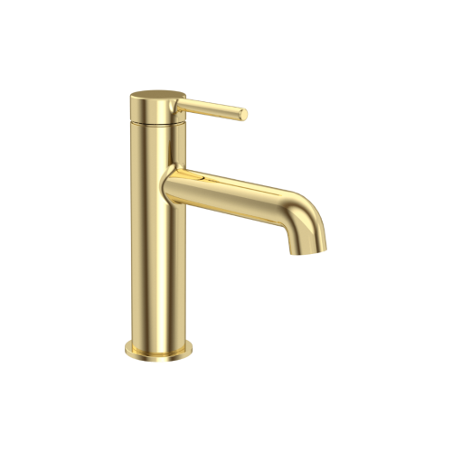 Excellent Delta PI bateria umywalkowa stojąca złoty połysk AREX.1211GL