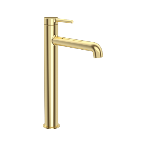 Excellent Delta PI bateria umywalkowa stojąca wysoka złoty połysk AREX.1212GL