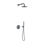 Excellent bateria Pi - zestaw prysznicowo-wannowy podtynkowy 3 funkcje , kolor grafit szczotkowany