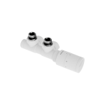 Excellent Caldo zawór grzejnikowy zintegrowany termostatyczny 50mm biały mat prawy !