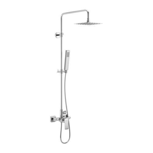 Excellent Keria zestaw prysznicowy z deszczownicą 20 cm chrom AREX.2081CR