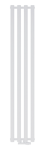  Aquaform Asami grzejnik dekoracyjny pionowy , rozmiar 1800x242 mm , kolor biały
