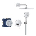 Grohe Essence podtynkowy zestaw prysznicowy z deszczownicą Rainshower Mono 310 , 25287000