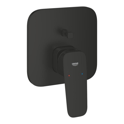 GROHE Cubeo Jednouchwytowa bateria do obsługi dwóch wyjść wody kolor czarny 1017782430