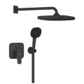 GROHE Cubeo podtynkowy zestaw prysznicowy z deszczownicą Tempesta 250 Black 1053362430