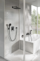 GROHE Cubeo Jednouchwytowa bateria do obsługi dwóch wyjść wody kolor czarny 1017782430