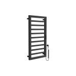Excellent Brego Smart grzejnik łazienkowy elektryczny 91x50 cm , kolor czarny mat  