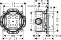 Hansgrohe Ibox 01800180 poddtynk opis techniczny