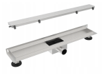Purus Wall odpływ liniowy przyścienny 2w1 rozmiar 80 cm , kolor chrom 