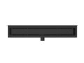 Odpływ liniowy przyścienny 2 w 1 czarny 80cm