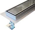 Purus odpływ liniowy 2 w 1 chrom