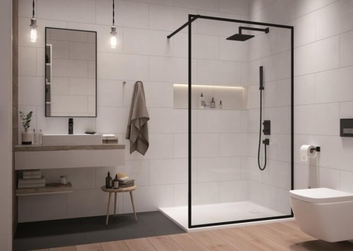 Aquaform Teine II Walk In kolor czarny