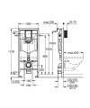 Grohe Rapid SL zestaw 2 w 1 WC h 1,13 nr.kat. 38536001 opis techniczny