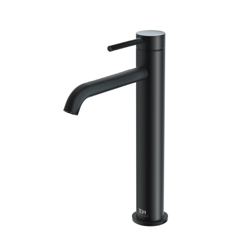 EMPORIA FLY Bateria umywalkowa wysoka czarny mat 03011BM
