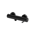 Emporia FLY bateria prysznicowa ścienna , kolor czarny mat