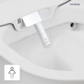 Oltens SmartFrisk miska WC wisząca myjąca z powłoką SmartClean z deską biała 42038000