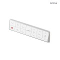 Oltens SmartFrisk miska WC wisząca myjąca z powłoką SmartClean z deską biała 42038000