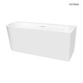 Oltens Hulda wanna wolnostojąca 170x80 cm narożna prawa biały połysk 11004000