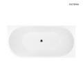 Oltens Delva wanna wolnostojąca 150x75 cm narożna prawa biała 11006000