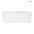 Oltens Delva wanna wolnostojąca 150x75 cm narożna prawa biała 11006000