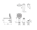 Excellent Clever 2.0 bateria wannowa 3 otworowa tech.