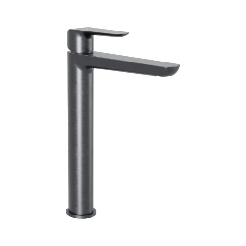 Excellent Clever 2.0 bateria umywalkowa stojąca wysoka grafit szczotkowany AREX.4102AB