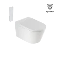 Excellent Montana miska WC z funkcją bidetu z systemem spłukiwania Spin 360 z pilotem kolor biały połysk CEEX.5024.595.D3.WH