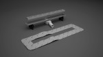 Radaway odpływ liniowy do płytek od 8 do 12 mm