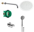 Hansgrohe I-box + Ursa + SET Oval deszczownica