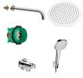 Hansgrohe I-box + Select E + SET Oval deszczownica