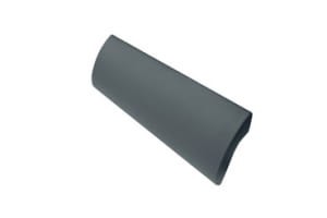 Excellent Long zagłówek do wanny szary