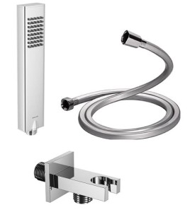 Zestaw prysznicowy Tor - rączka + przyłącz + wąż